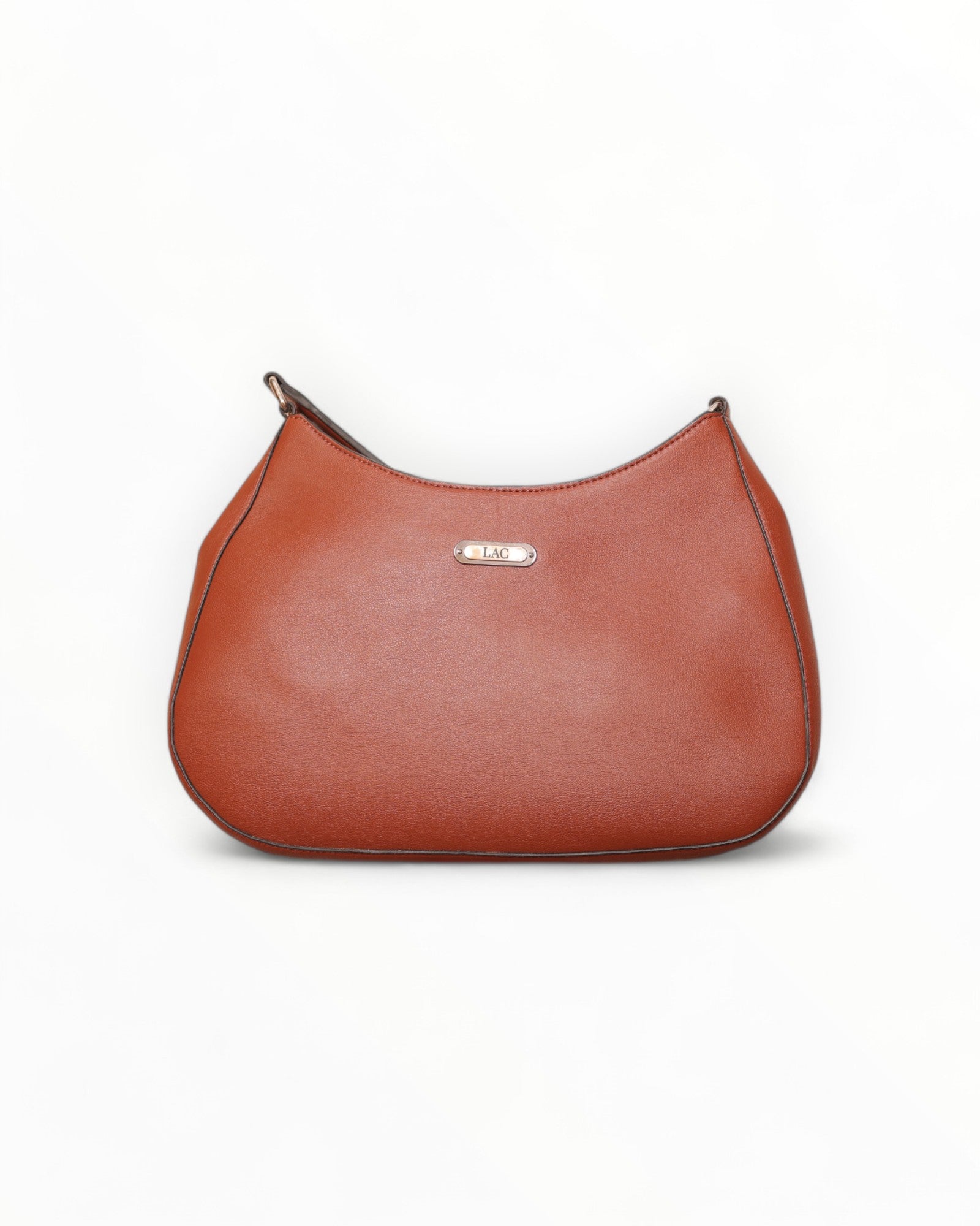 Rust Vegan Leather Hobo