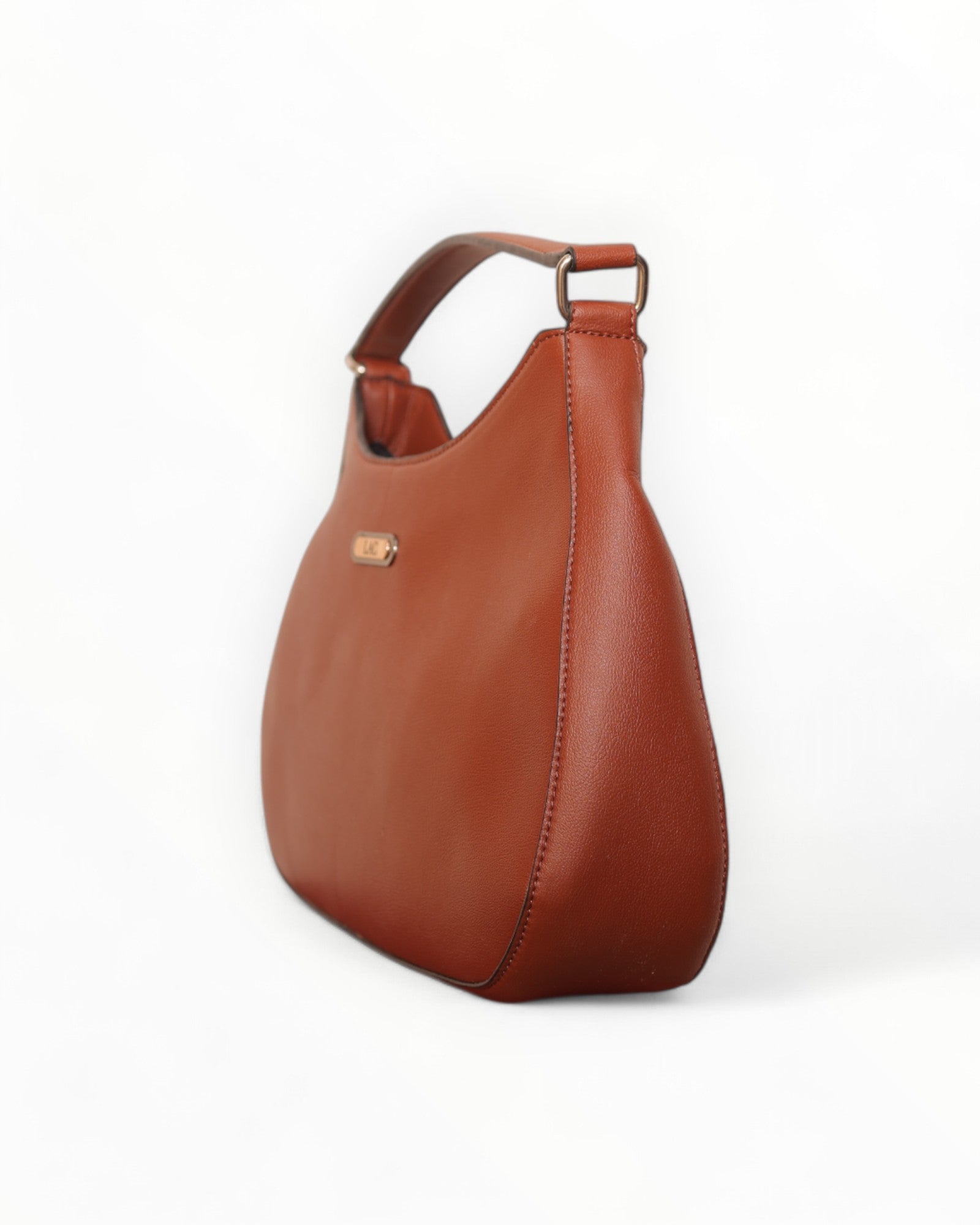 Rust Vegan Leather Hobo