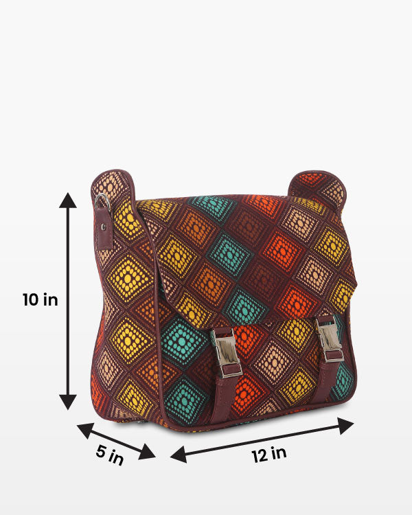 Boho Geometric Crossbody