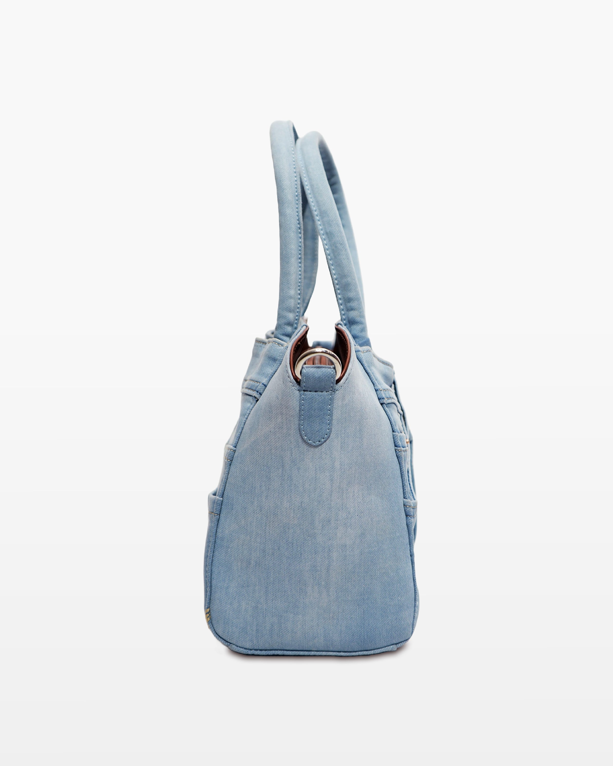 Chic Light Denim Tote