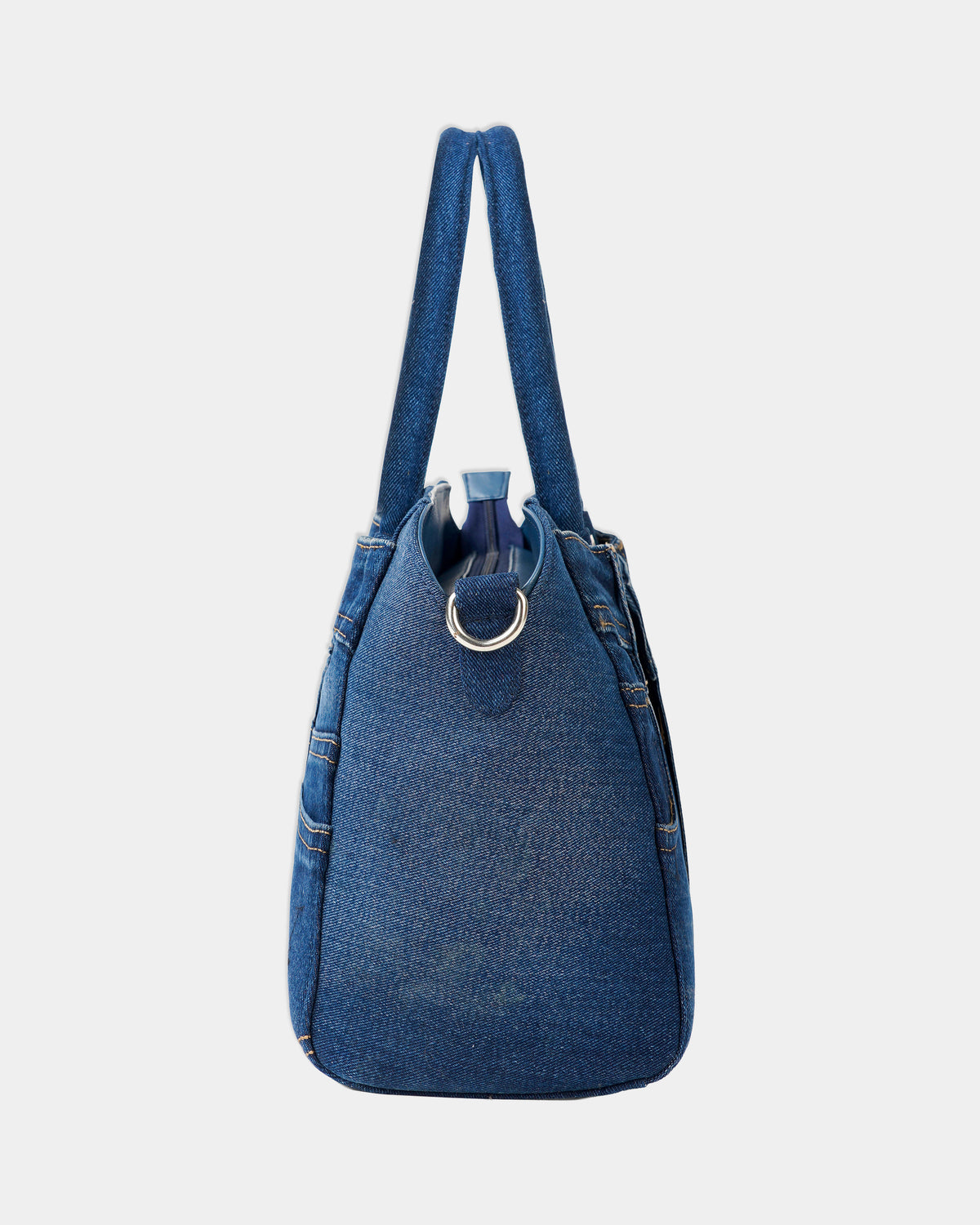 Chic Dark Denim Tote