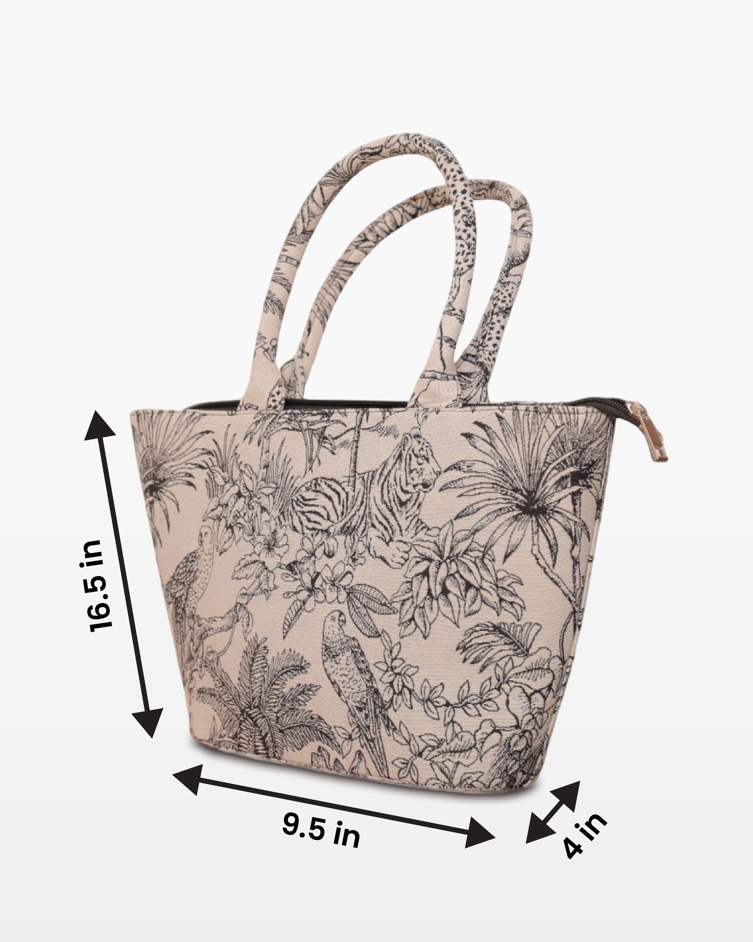 Black Mystique Jungle Tote