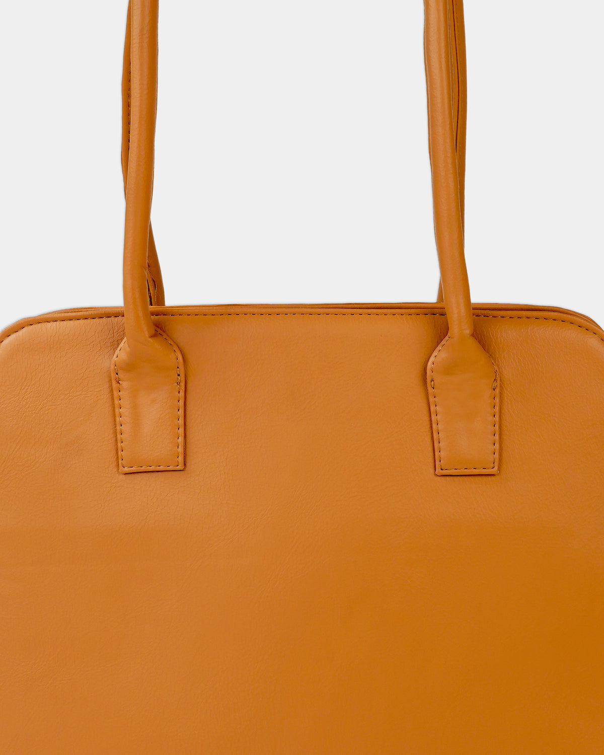 Caramel Vegan Leather Handbag