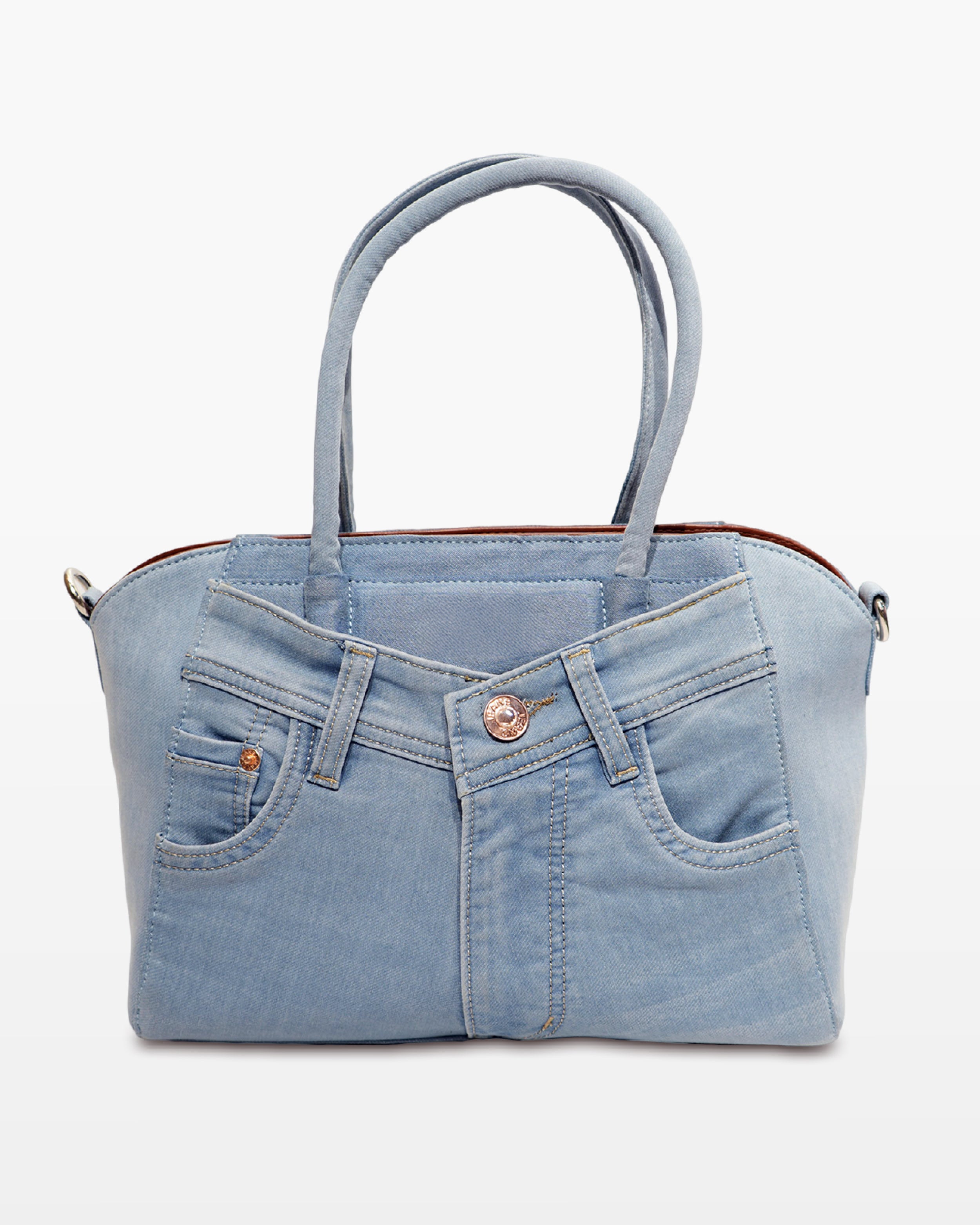 Chic Light Denim Tote