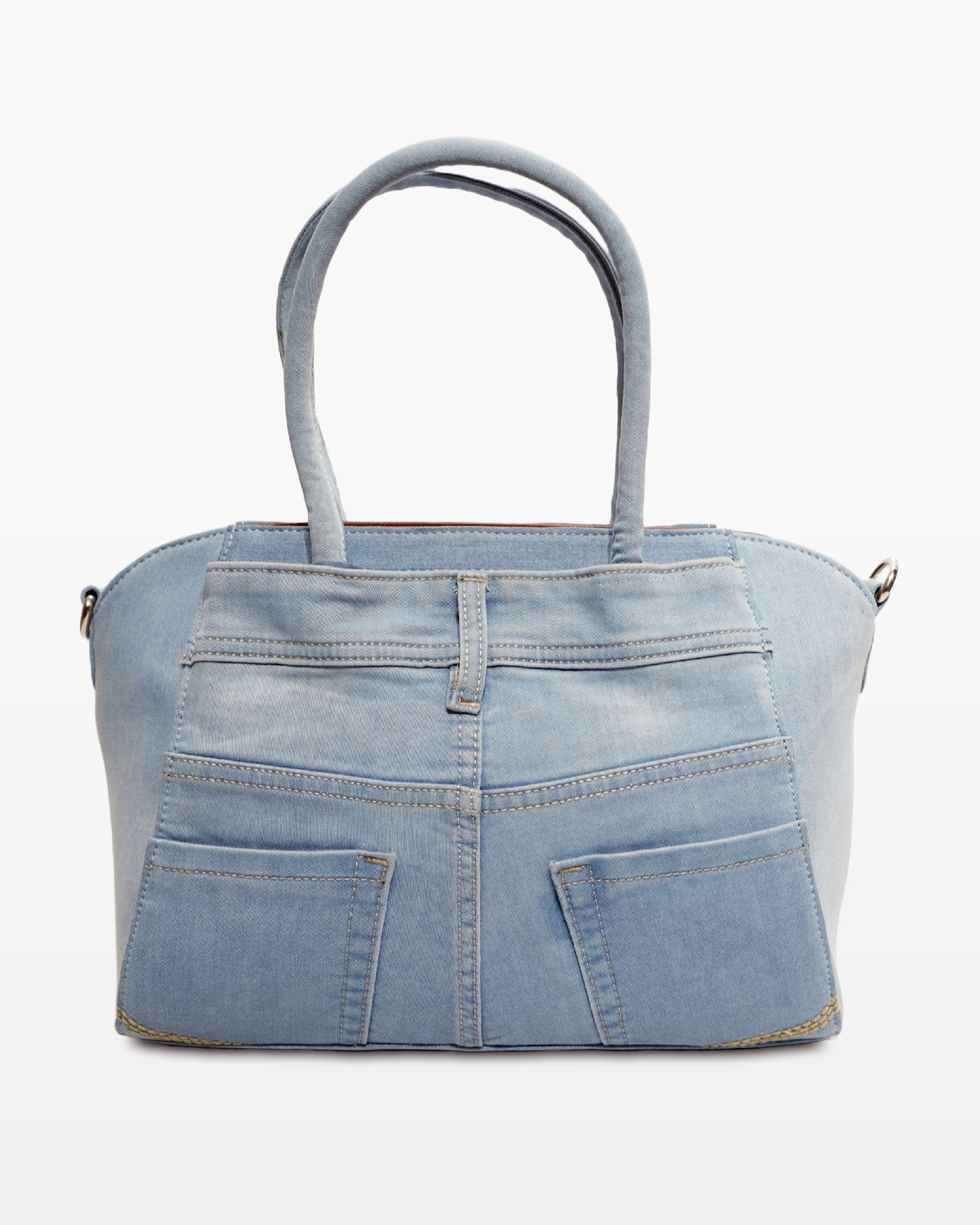 Chic Light Denim Tote